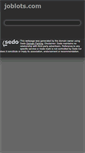 Mobile Screenshot of joblots.com